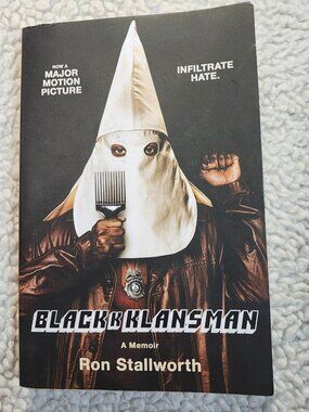 Black Klansman Ron Stallworth Paperback Flatiron Books 2018 Memoir Undercover